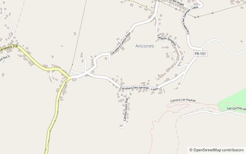 Ancones location map