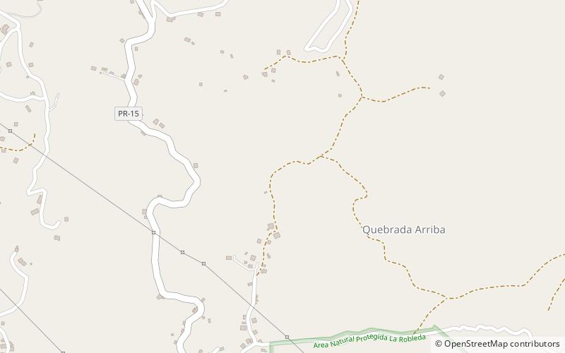 Quebrada Arriba location map