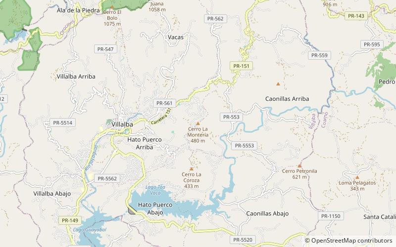Villalba location map