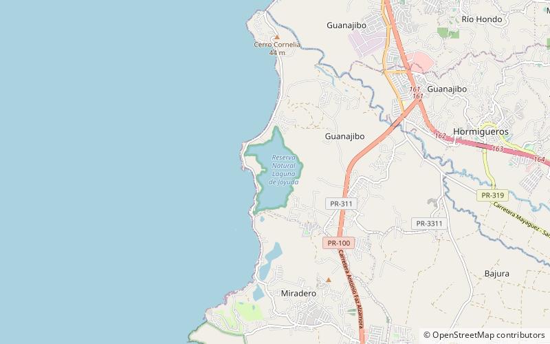 Laguna Joyuda location map