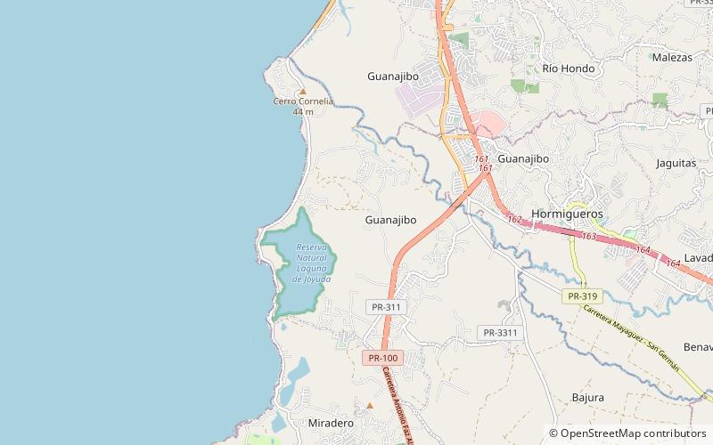 Guanajibo location map