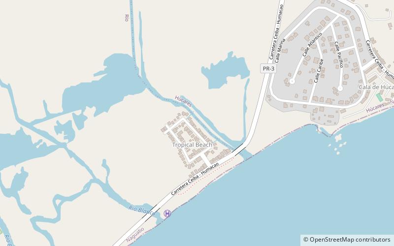 Naguabo location map