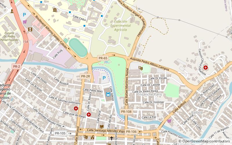 Parque de los Próceres location map