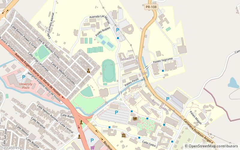 Universidad de Puerto Rico en Mayagüez location map