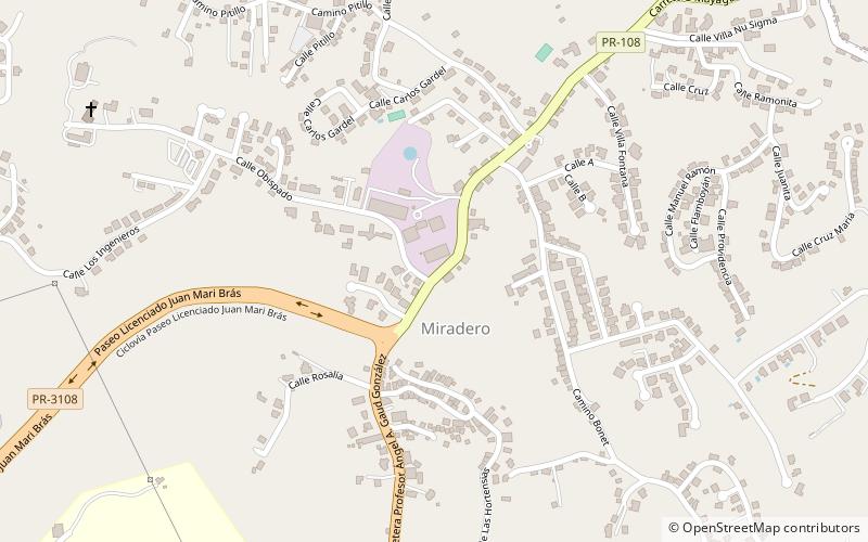miradero mayaguez location map