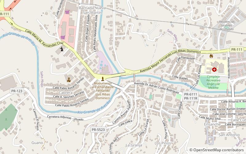 Viví River location map