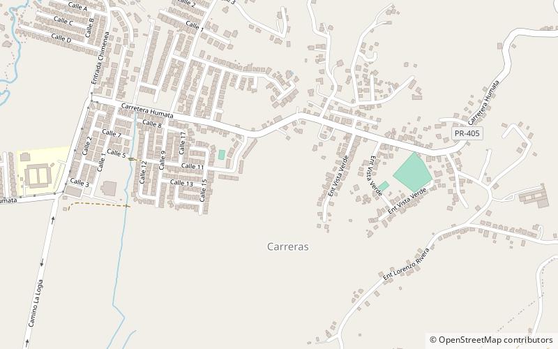 Carreras location map