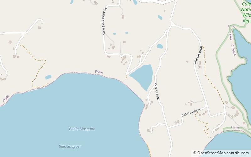 playa mosquito culebra location map