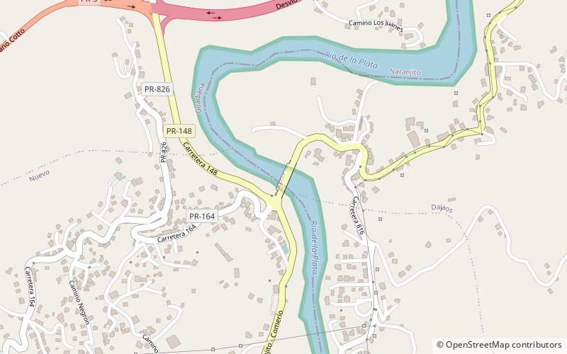 Plata Bridge location map