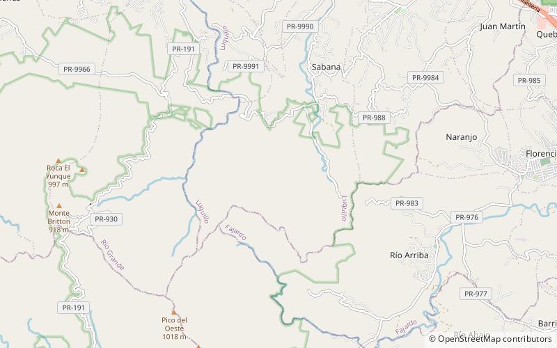Sabana location map