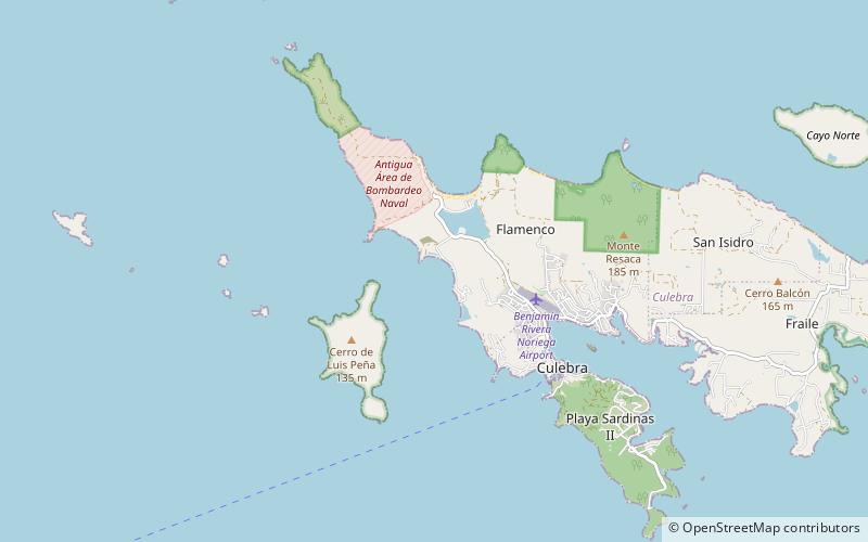 tamarindo beach culebra location map