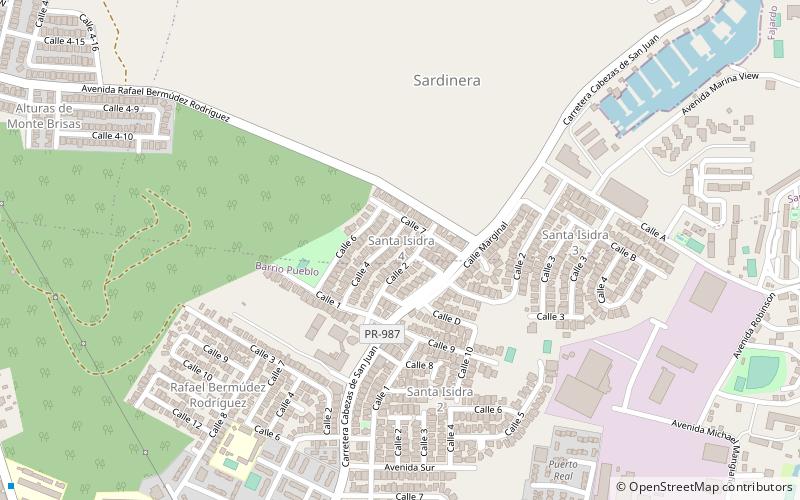 Santa Isidra 4 location map