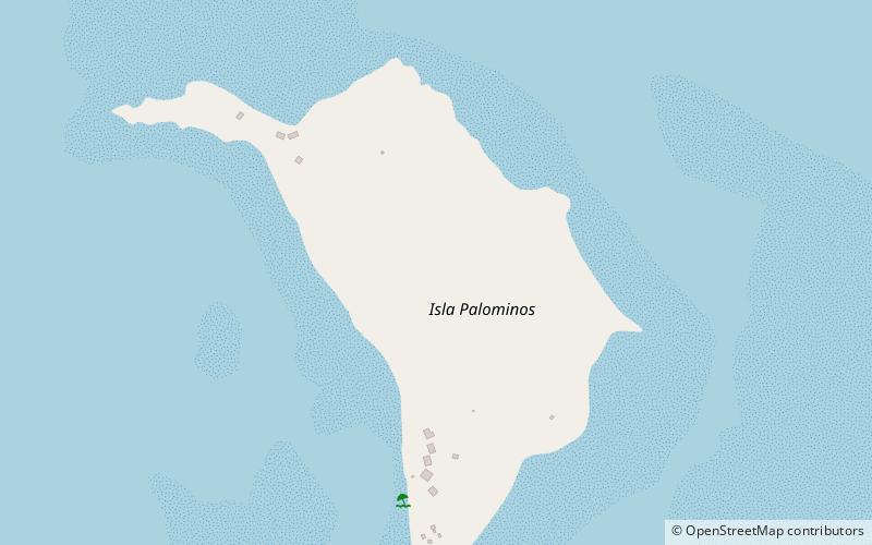 Isla Palomino location map