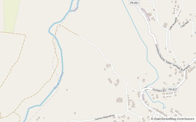 Piñas location map
