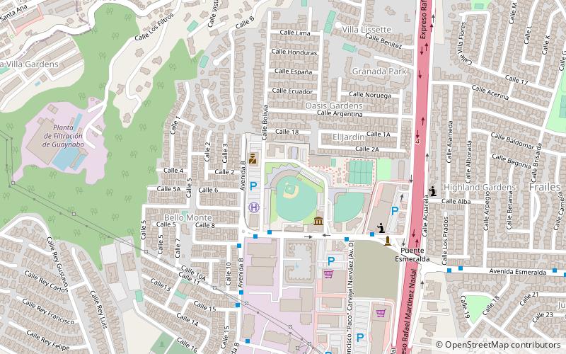 Estadio Pepito Bonano location map