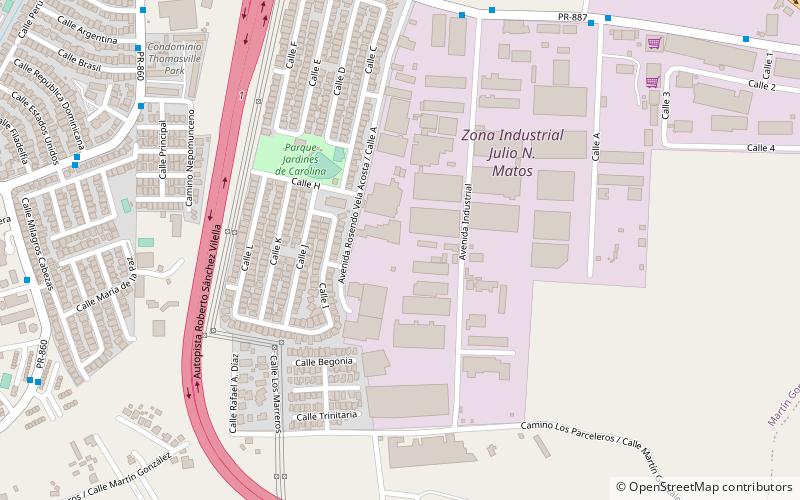 Martín González location map