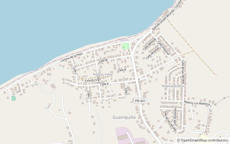 Guaniquilla location map