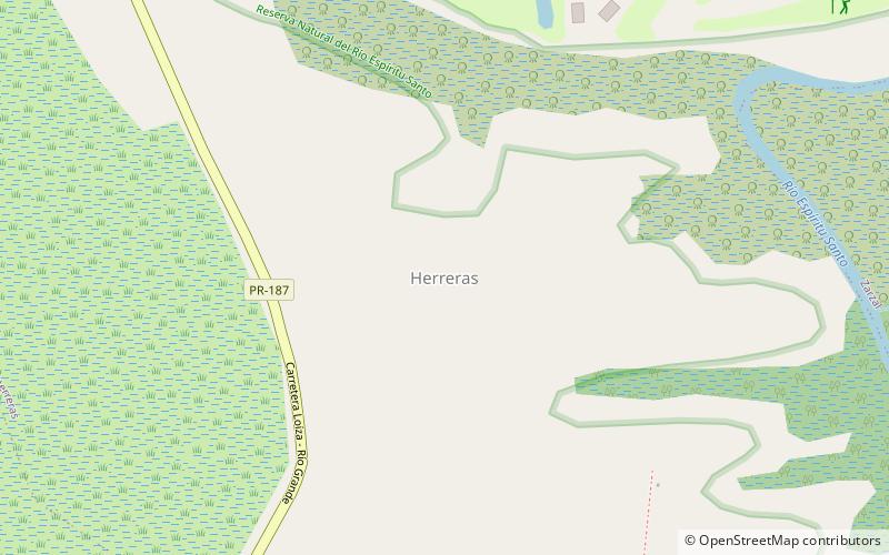 Herreras location map