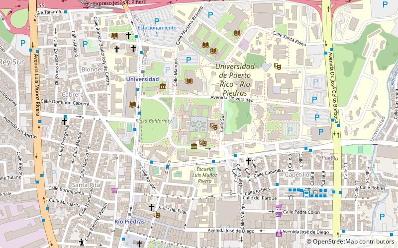 Universidad de Puerto Rico location map