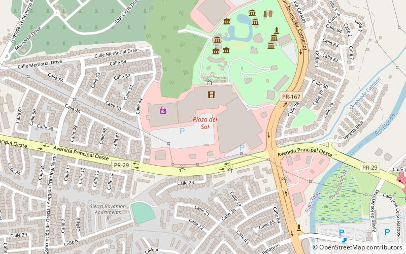 Plaza del Sol location map