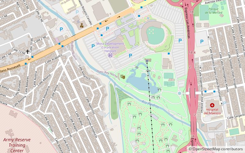 Tito Puente Amphitheatre location map
