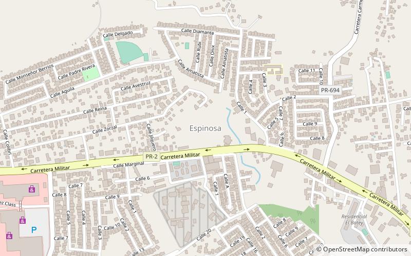 Espinosa location map