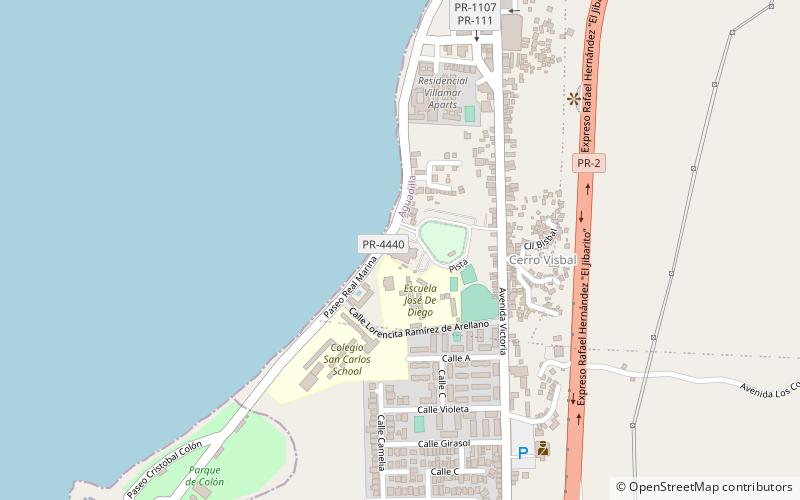 Aguadilla Ice Skating Arena location map