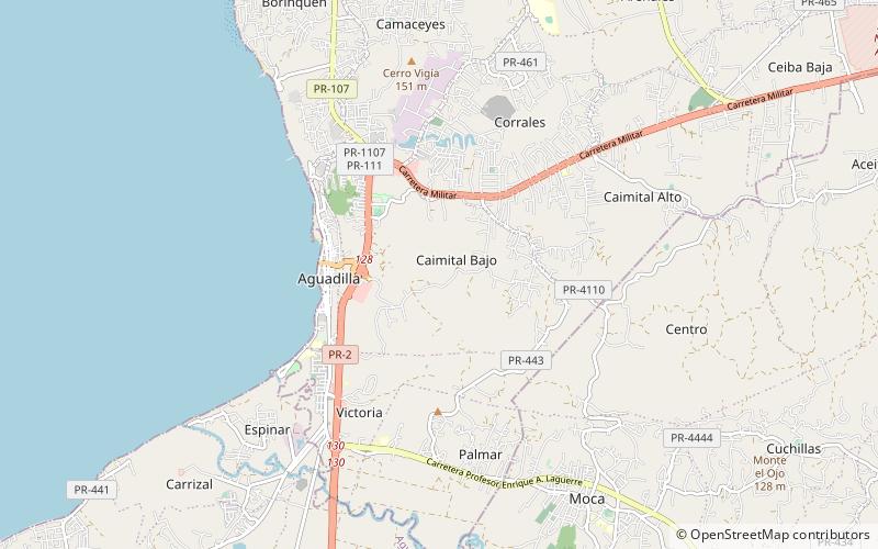 Caimital Bajo location map