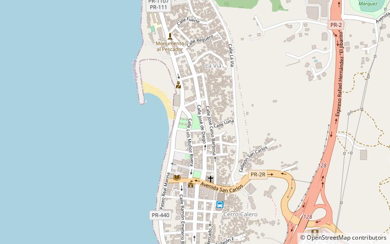El Parterre location map