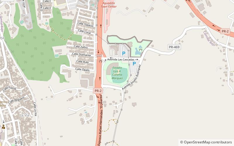 estadio luis canena marquez aguadilla location map