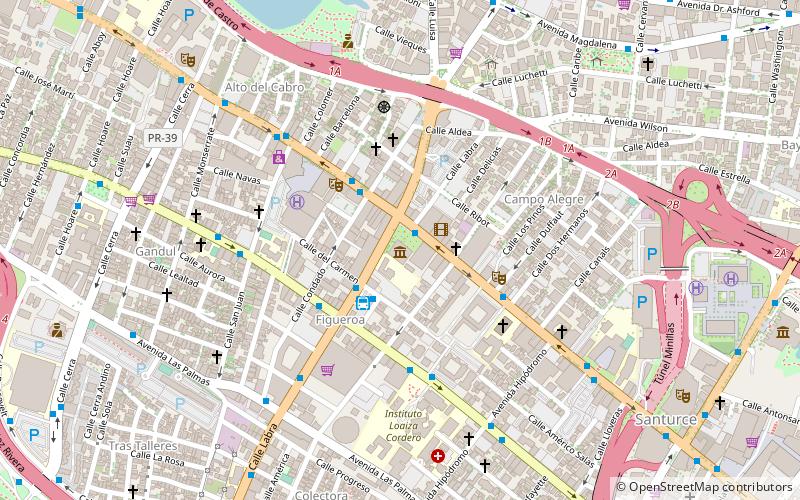 Puerto Rico Museum of Contemporary Art location map