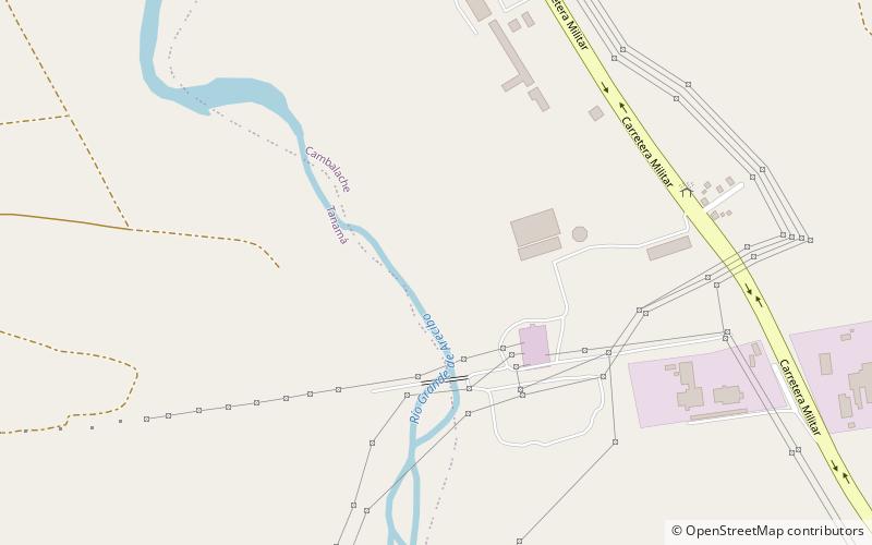 Cambalache Bridge location map
