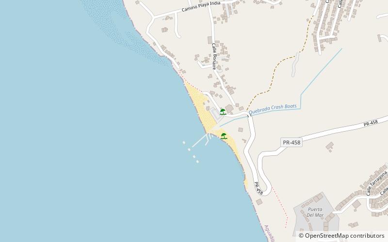 Crash Boat Beach location map