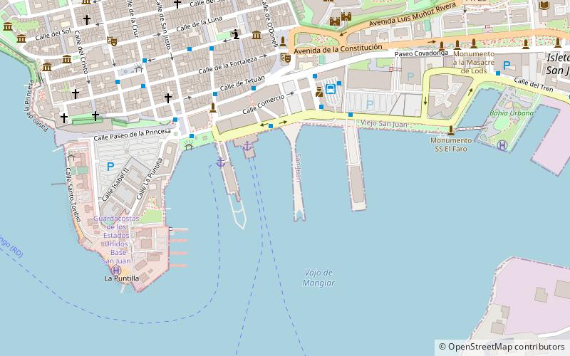 Port of San Juan location map