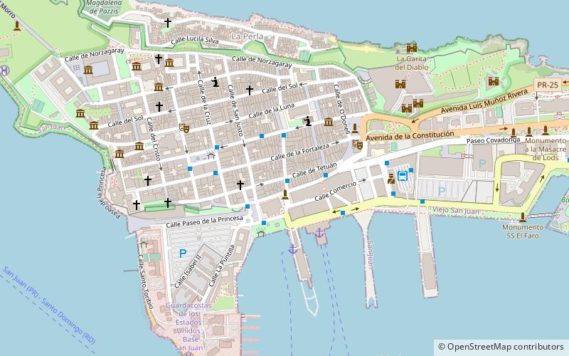 Venetian Art PR location map