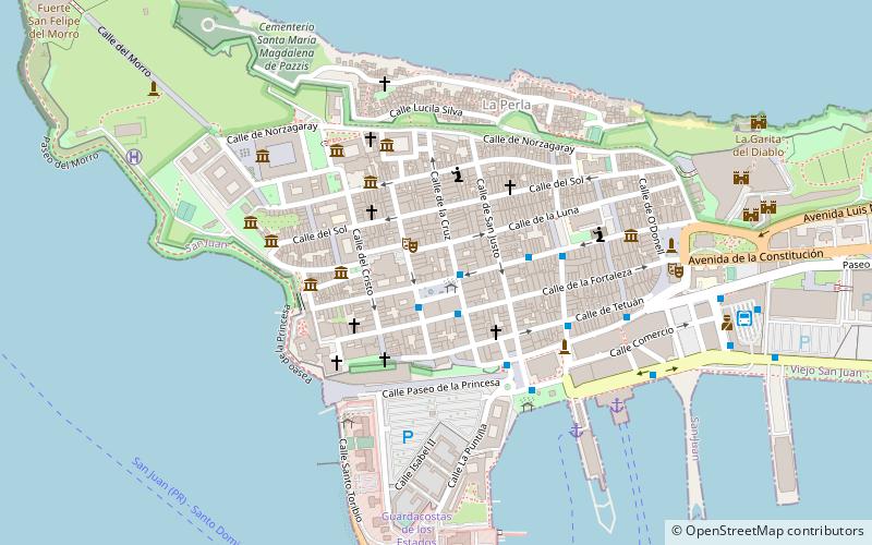San Juan City Hall location map