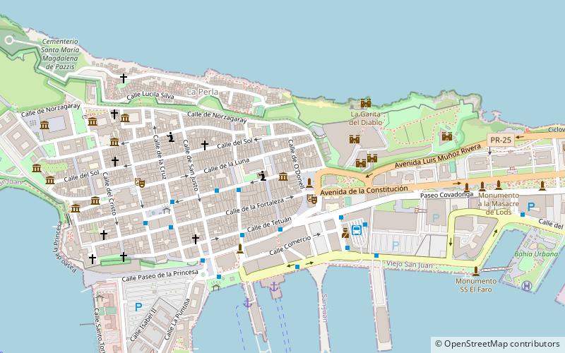 Museo del Mar location map