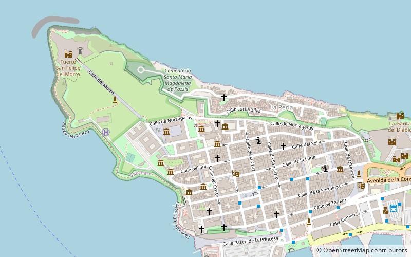 galeria nacional de puerto rico san juan location map