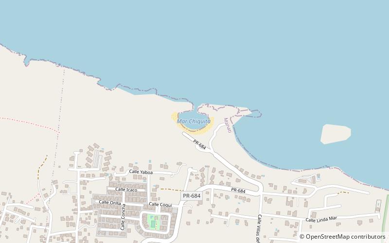 Playa Mar Chiquita location map