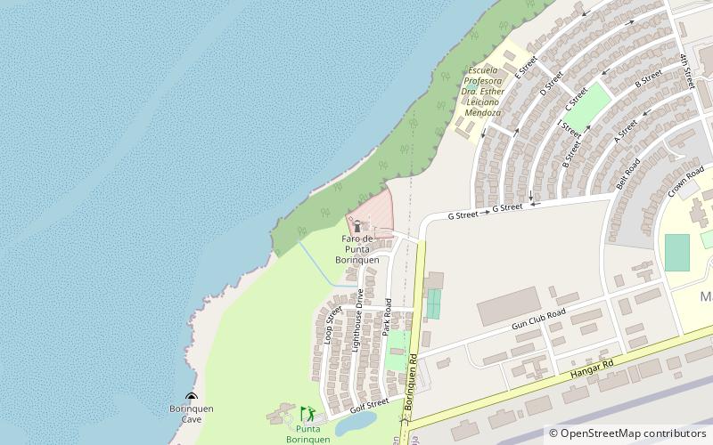 Punta Borinquen Light location map