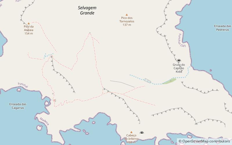 Îles Selvagens location map