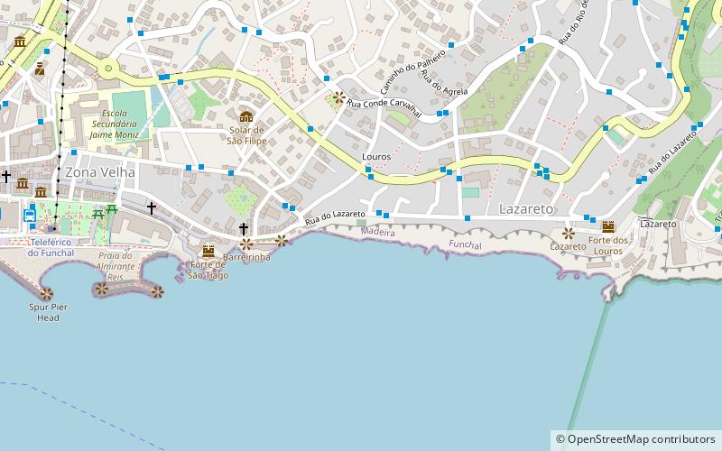 Jewish Cemetery of Funchal location map