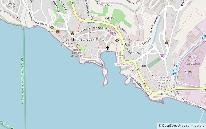 Phare de Câmara de Lobos location map