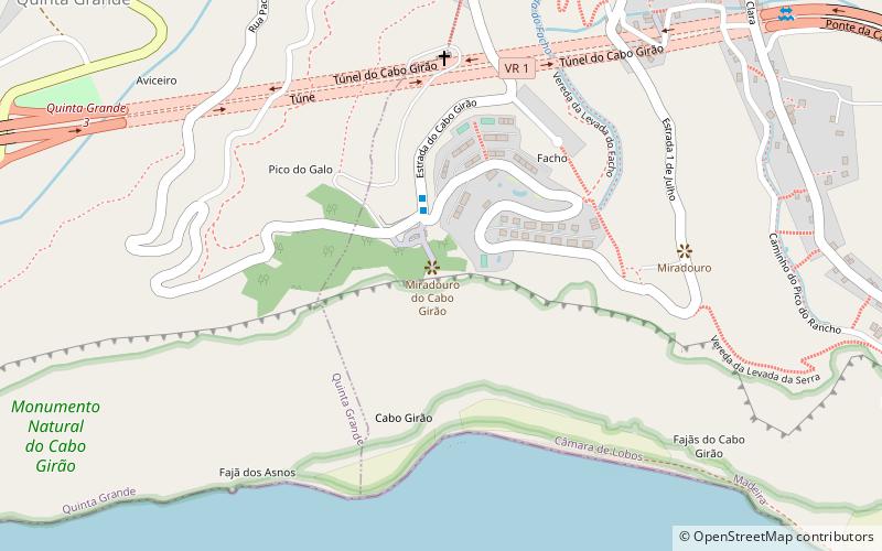 Cap Girão location map