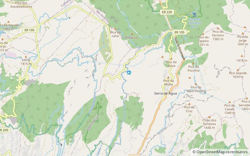Paul da Serra location map