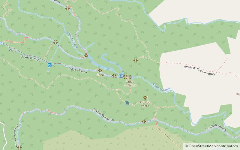 risco madeira natural park location map