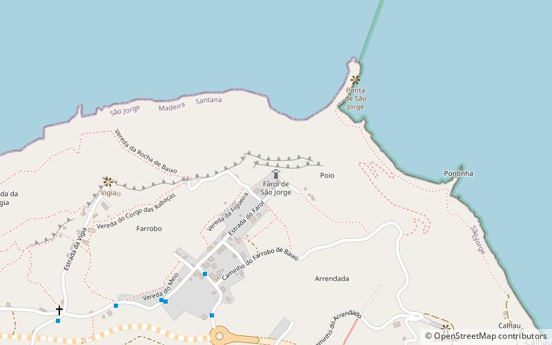 Farol da Ponta de São Jorge location map