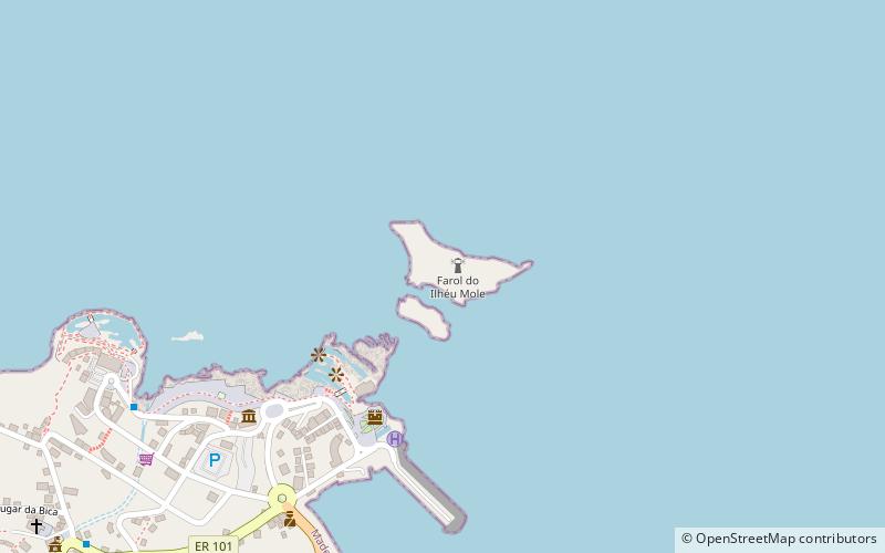 Ilhéu Mole location map