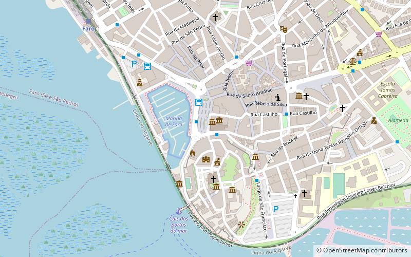 Distrito de Faro location map