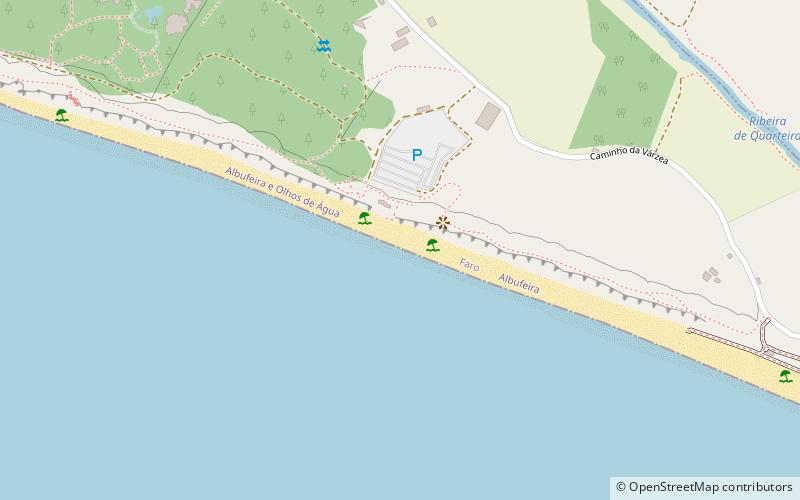 Praia da Rocha Baixinha location map